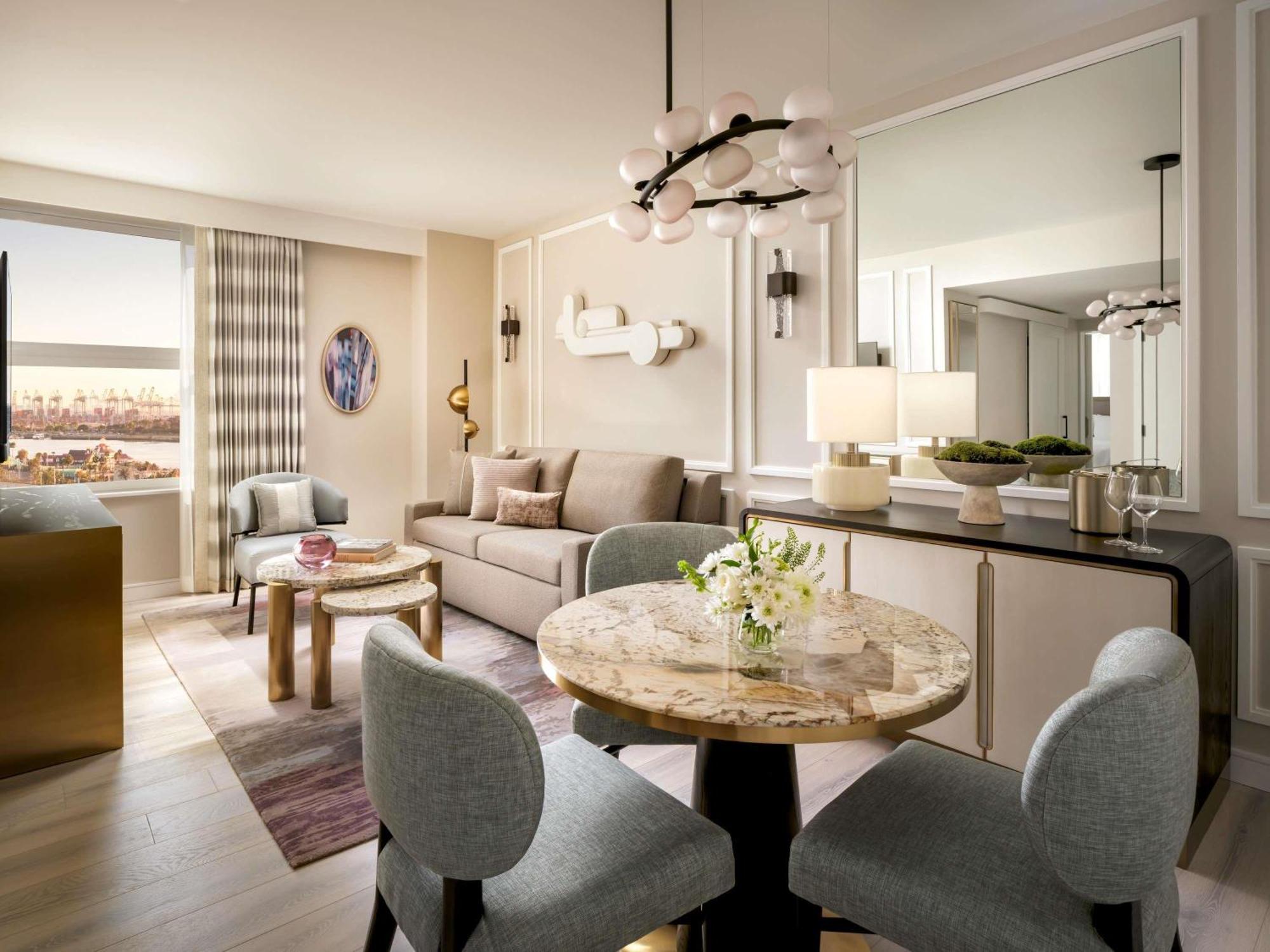 Signature One Bedroom King Suite Soaking Tub City View